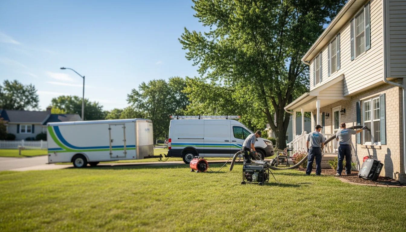 Flooded Basement Restoration And Cleanup With Repair in Norwood Young America, MN near me